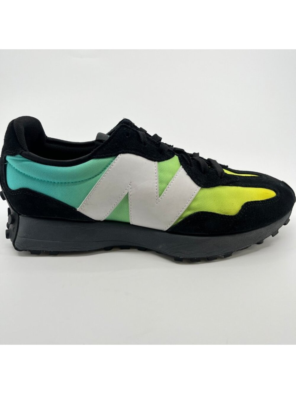 New Balance 327 Summer Jade Black Mens Size 12 Athletic Running Shoes Sneakers